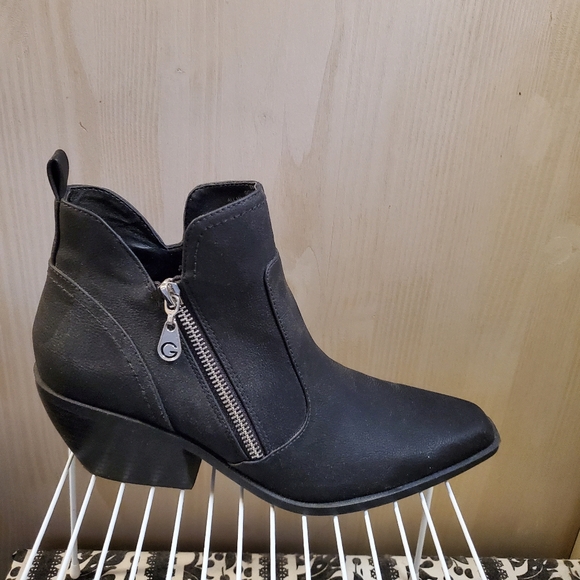 GBG Black Ankle Booties Sz 8M - Picture 2 of 6